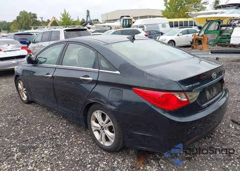 2013 Hyundai Sonata Limited z USA, uszkodzony, nr VIN 5NPEC4AC7DH511971